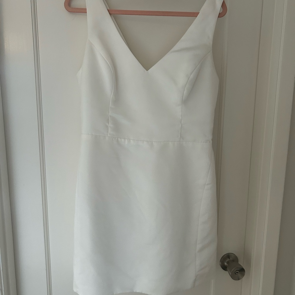 White Bachelorette Dress